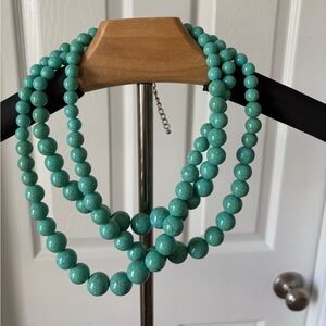 Turquoise Multi Strand Beads